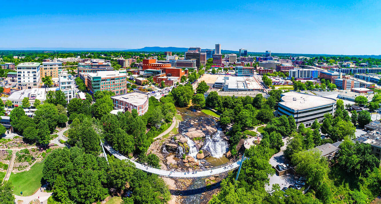 Downtown Greenville South Carolina - Roofers LLC