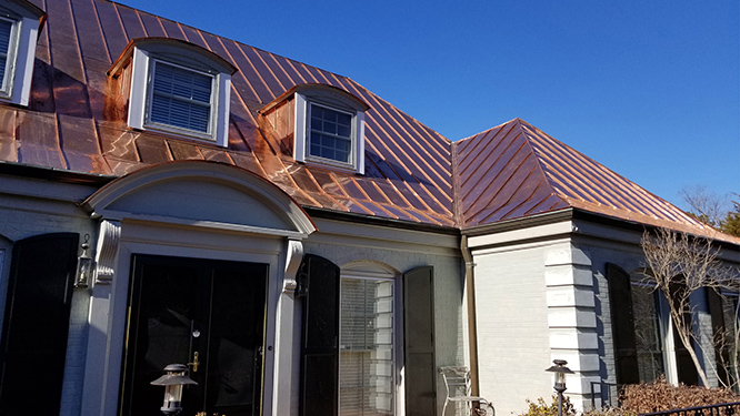 Copper Roofing Contractor - Roofers LLC